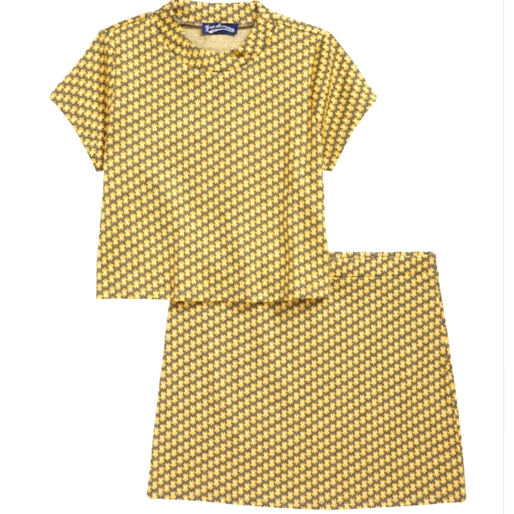 Kids' Daisy Top & Skirt Set big girls size 16 XL